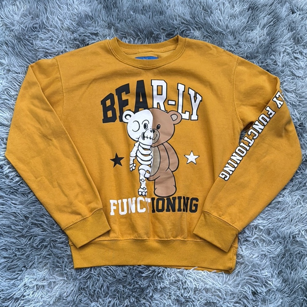 Eighty Eight Brand Youth Mustard Sweatshirt
